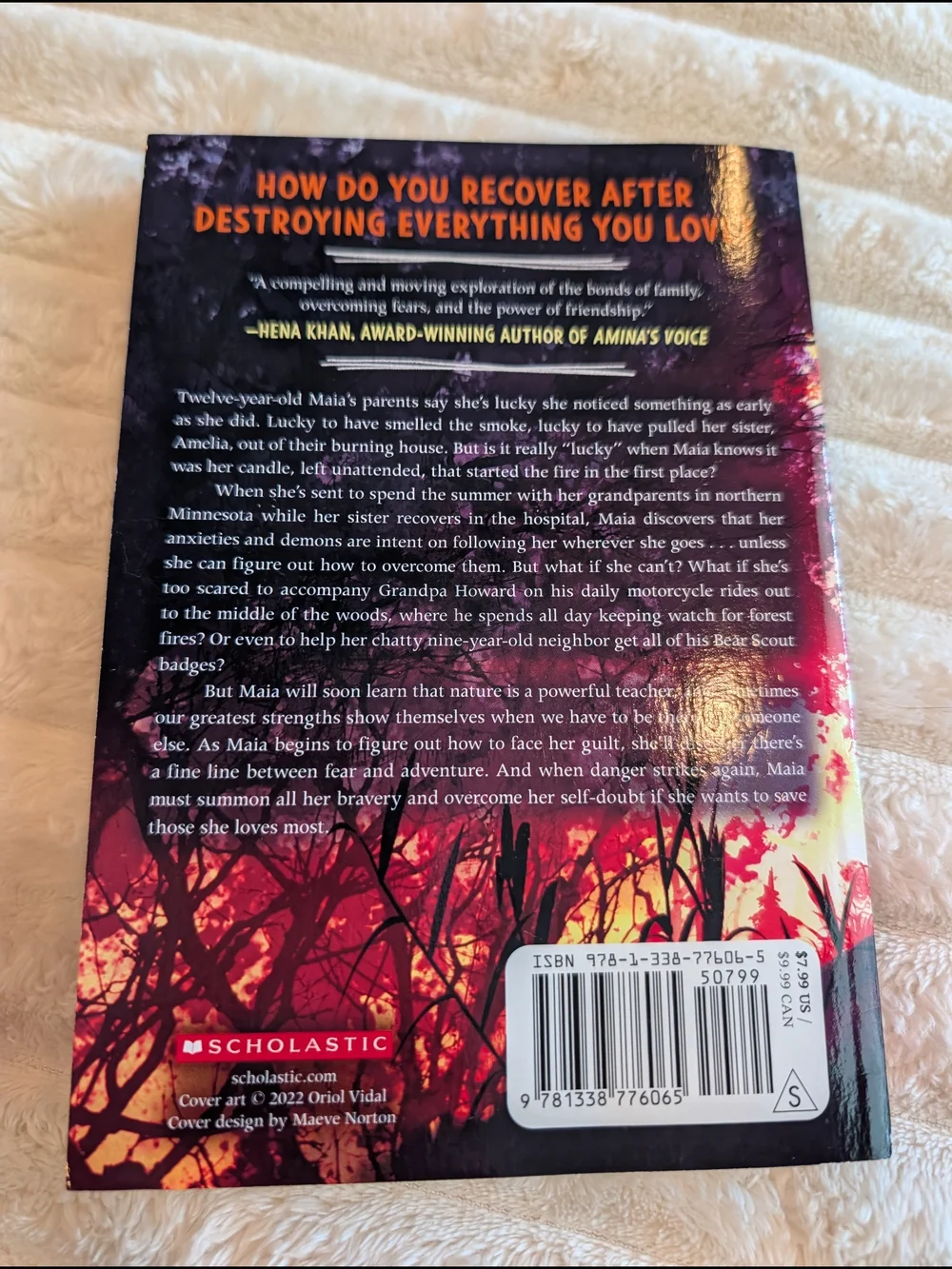 Controlled Burn Scholastic Book